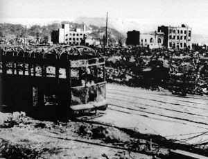 Bonde destruído