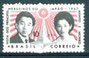 Akihito era príncipe-herdeiro quando veio ao Brasil pela primeira vez em 1967