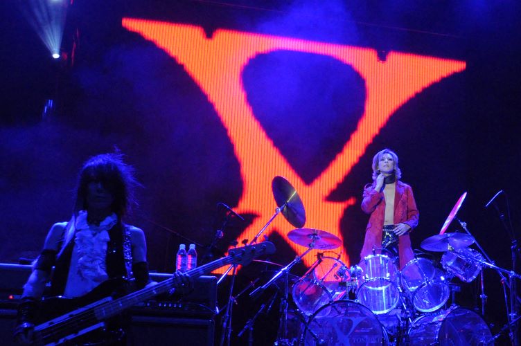 Foi a primeira apresentação do X Japan no Brasil