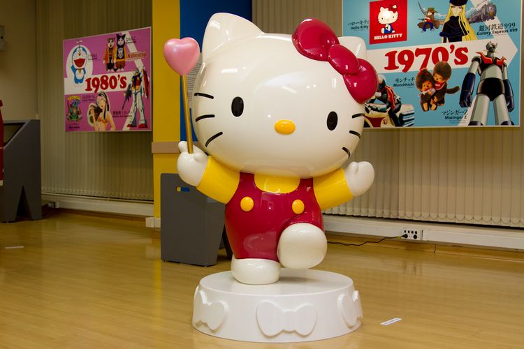 Hello Kitty, é apelida de Kitty-chan pelos fãs da personagem