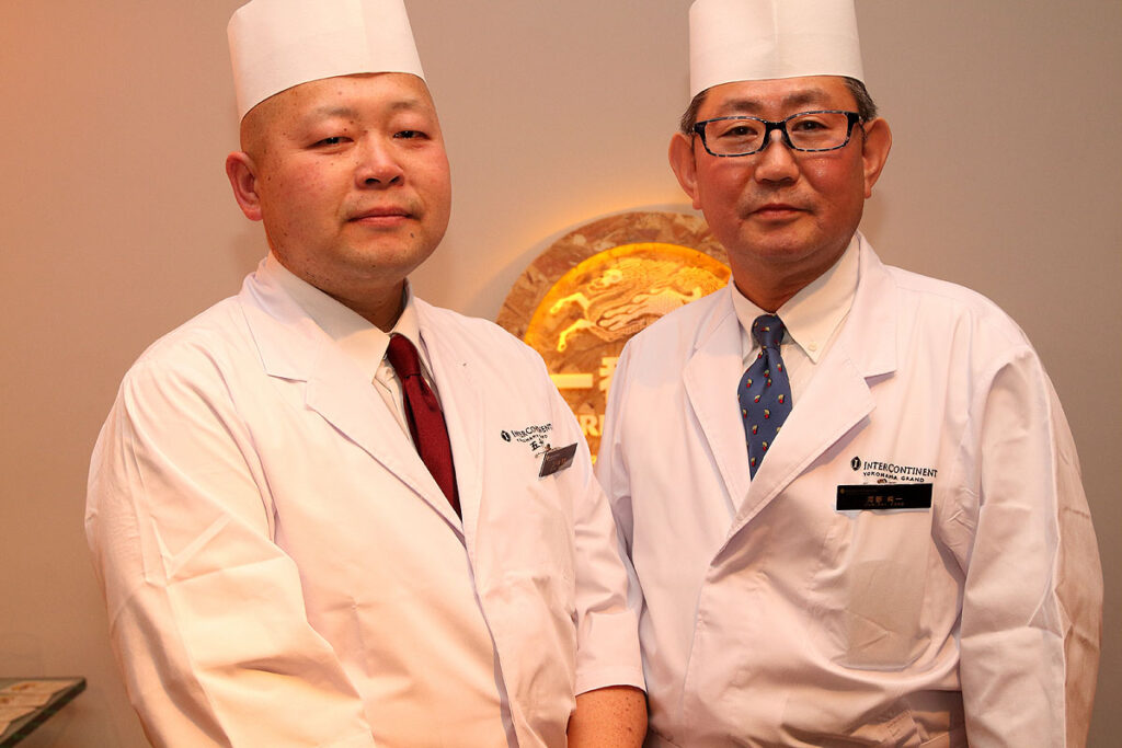 Os chefs Shigeo Igarashi e Junichi Kono vieram do Intercontinental de Yokohama Grand especialmente para preparar o Festival Gastronômico em São Paulo festgastr2015_017