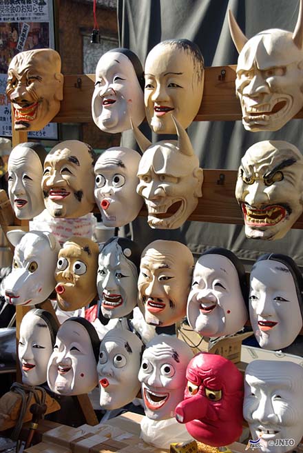 Máscaras de teatro Nô