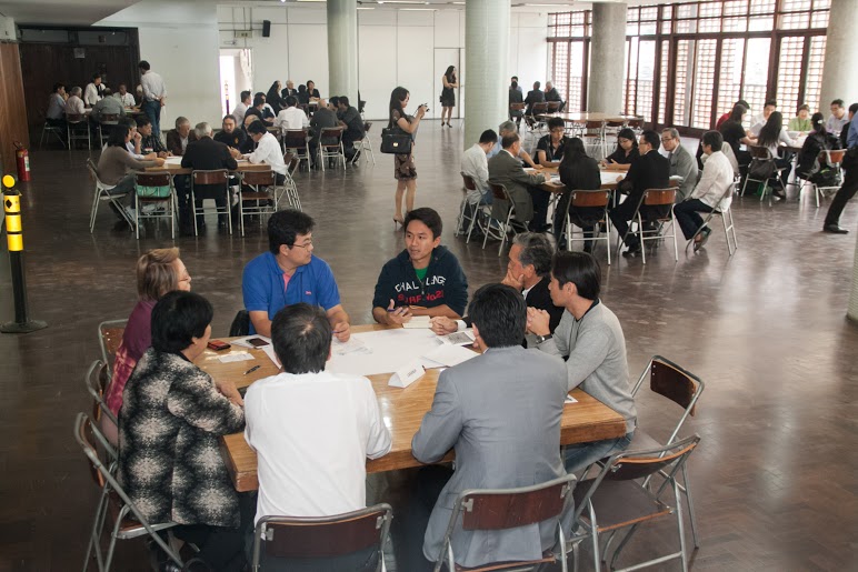 Representantes de entidades nikkeis e jovens se reuniram no 6º FIB – Fórum de Integração Bunkyo Foto - Gabriel Inamine/Piccolo&Inamine