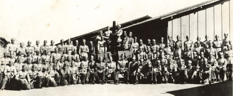 Foto do 1º Grupo do 2º Regimento de Obuses Auto-Rebocados, Rio de Janeiro