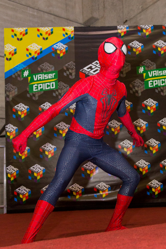 Matheus Gaspar ganhou o prêmio Cosplay Destaque, o cosplay revelação, interpretando o Homem-Aranha trazido diretamente do filme O Espetacular Homem-Aranha 2