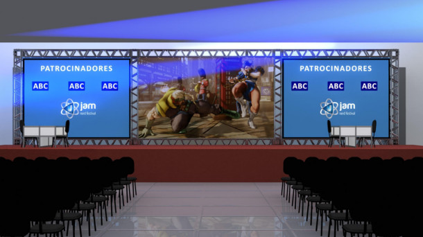 A estrutura do campeonato de Street Fighter V 08032016_Jam_Nerd_Festival_02