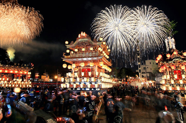 Festival Chichibu Yomatsuri acontece no dia 3 de dezembro