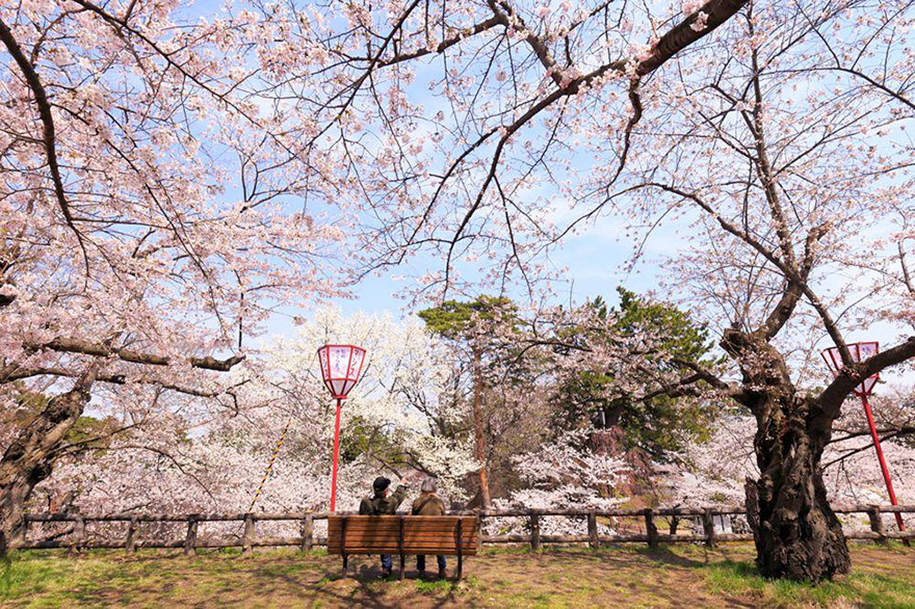 Foto de Joe Makita, em Hirosaki, Aomori