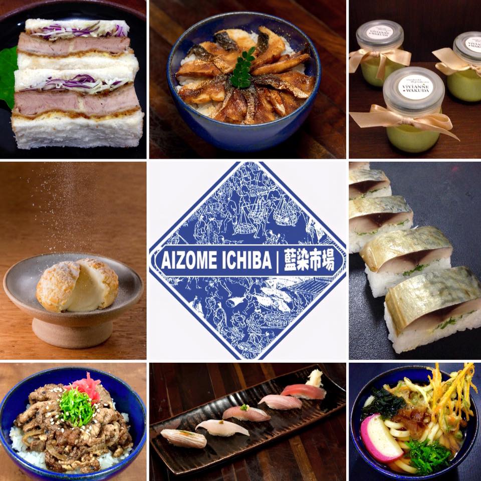 A Feirinha Gastronômica do restaurante Aizomê Ichiba aizomê ichiba