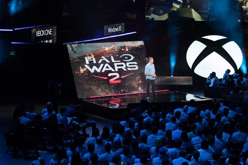 Conferência da Microsoft durante a E3 2016