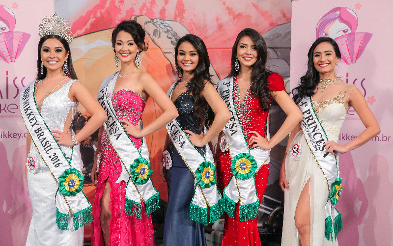 Vencedoras do Miss Nikkey Brasil 2016
