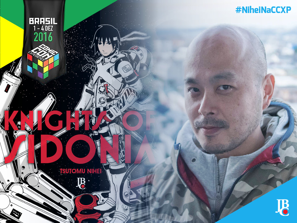 Tsutomu Nihei, pela primeira vez no Brasil direto para a CCXP 2016