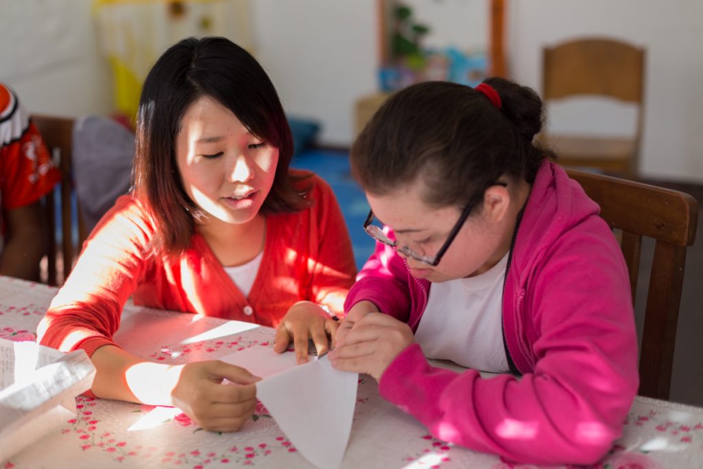 Desenvolvimento do projeto TURN com Sachie na Associação Comunitária Monte Alegre