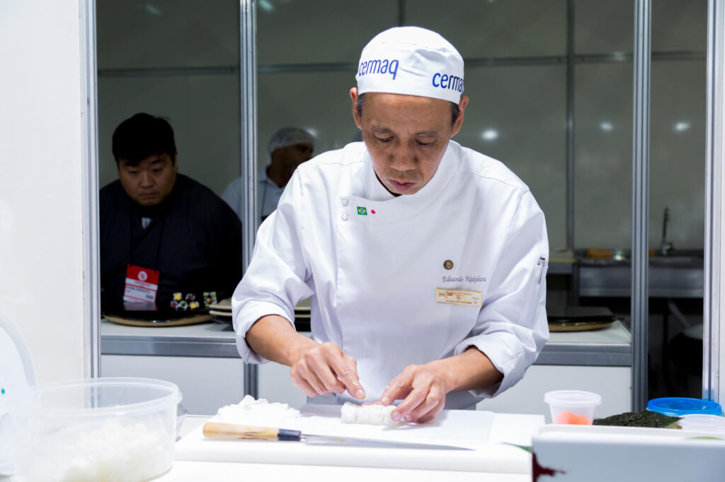 Eduardo Nakahara foi o grande vencedor da Copa Brasil Best Sushiman nakahara