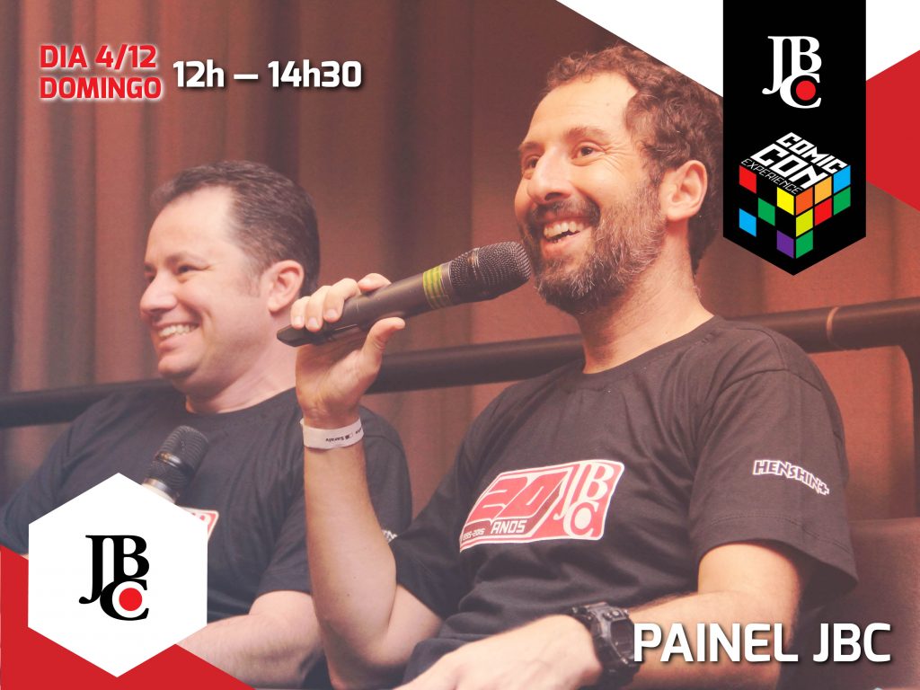 Painel JBC com os editores Cassius Medauar e Marcelo del Greco