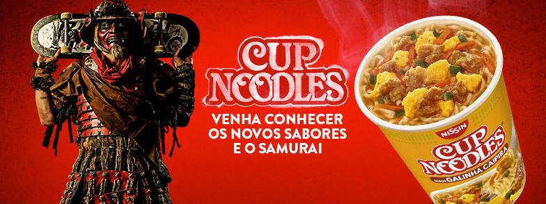 Lançamento do Cup Noodles