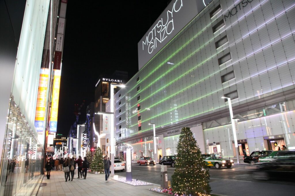 Complexo de lojas Matsuya Ginza