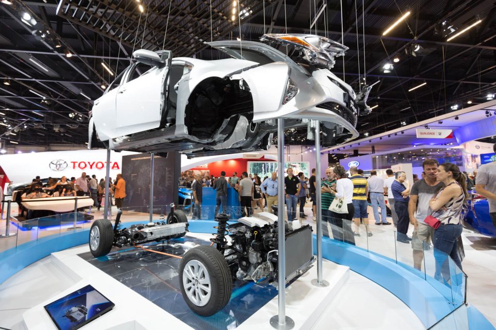 Carros híbridos são a aposta da Toyota 