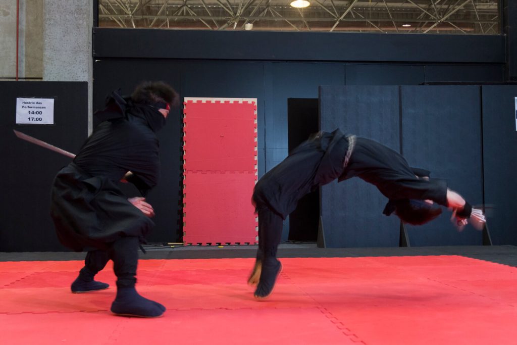 Técnicas do ninjutsu podem ser aprendidas em centros de treinamento no Japão