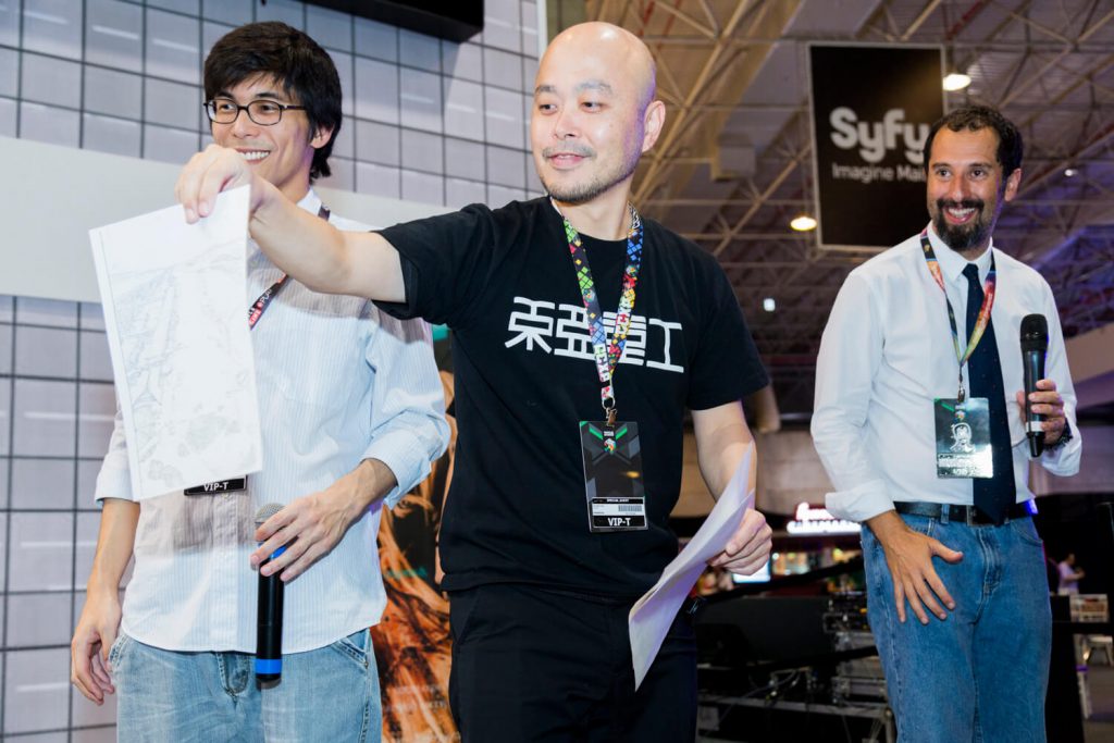 Nihei apresenta trechos do primeiro capítulo de Aposimz com exclusividade na CCXP