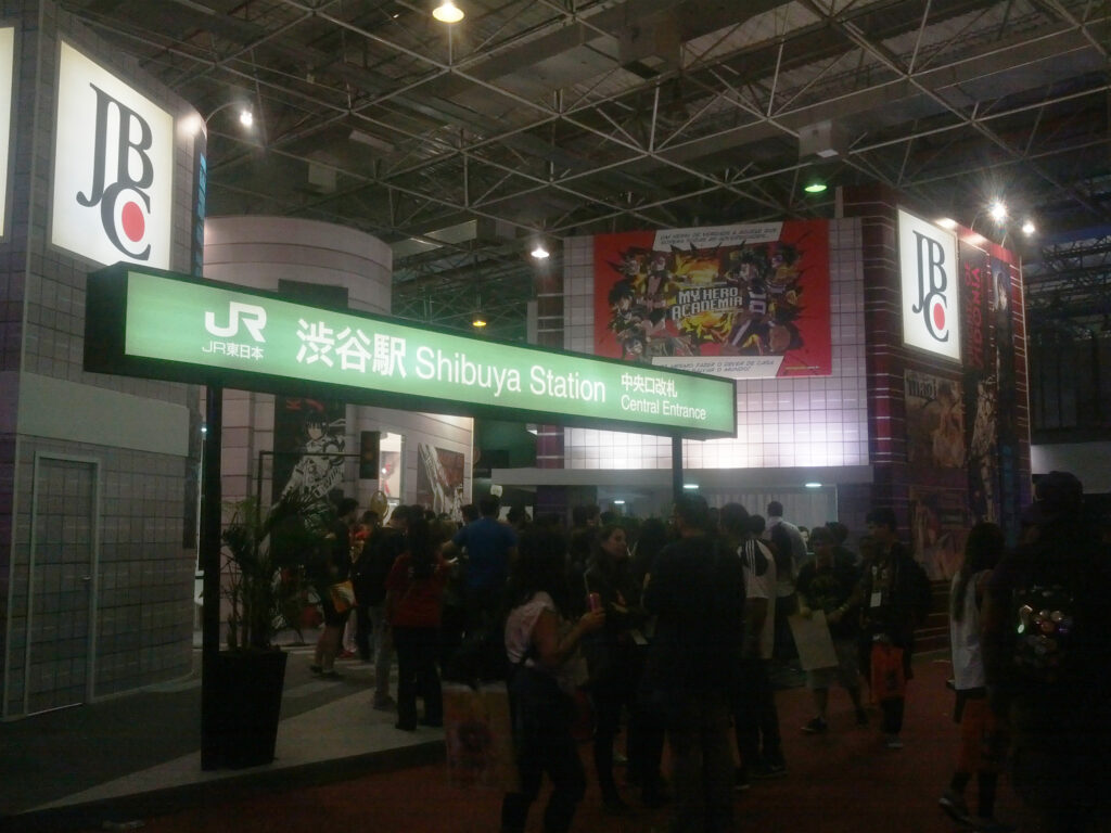 Estande da editora JBC na Comic Con Experience de 2016