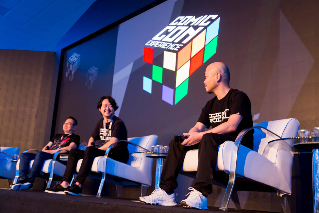 Kenichi Yamamoto, Yoshihiko Yamazaki e o autor do mangá Tsutomu Nihei participaram de painéis na CCXP