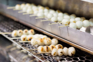 Mitarashi dango