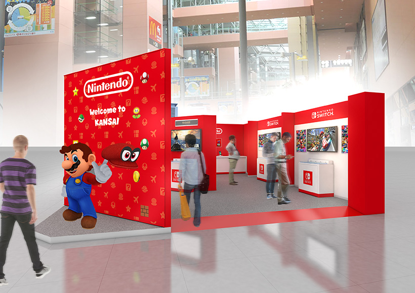 Aeroporto de Kansai Nintendo