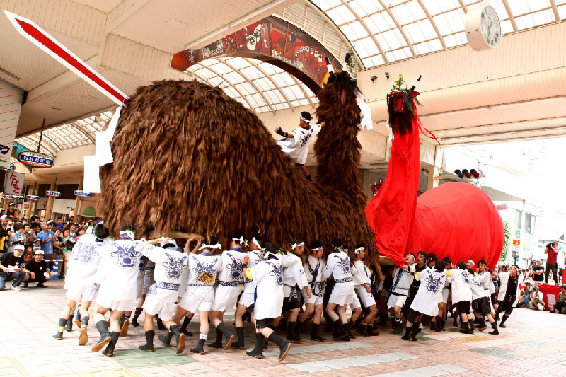 Festival Ushi-Oni em Uwajima