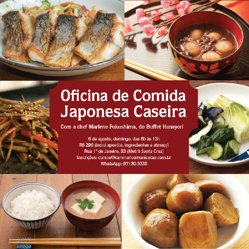 Oficina de culinária japonesa