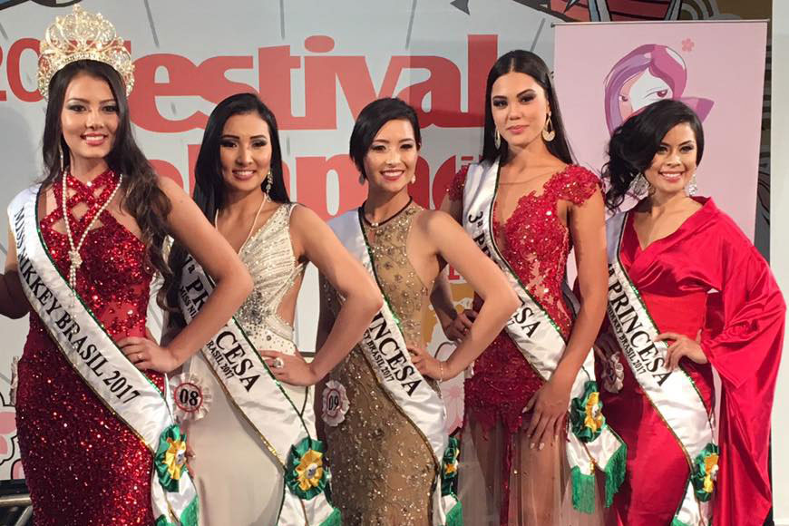 Vencedoras do Miss Nikkey Brasil 2017