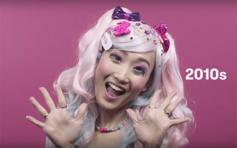 A moda dos anos 2010 no Japão