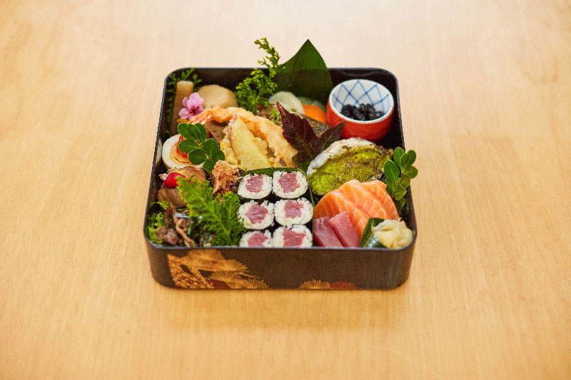 Bento no almoço do Ryo Gastronomia