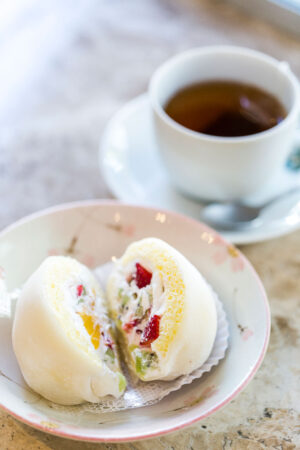 café na ásia Moti moti cake