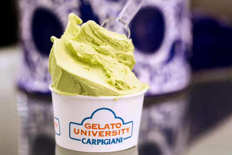 Receita de Gelato de matcha