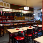 Salão do restaurante Hideki