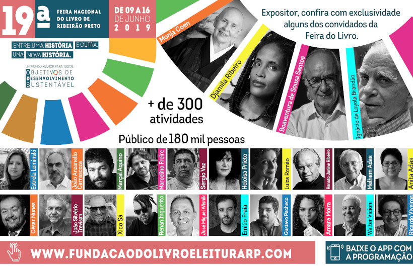 19 feira do livro Ribeirão Preto