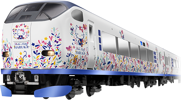 trem hello kitty haruka