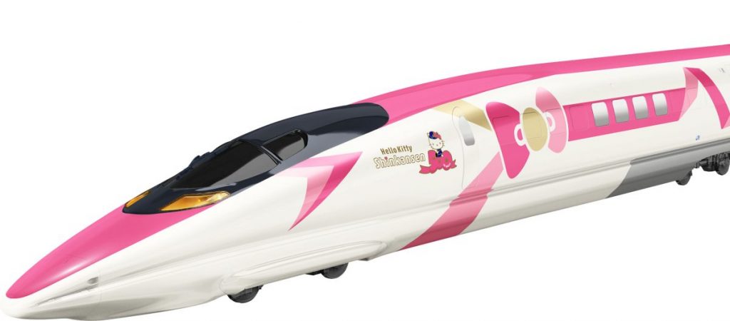 trem-bala da hello kitty