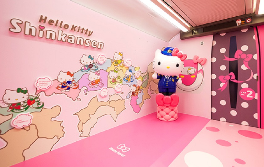 hello kitty shinkansen