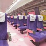 trem bala da hello kitty por dentro