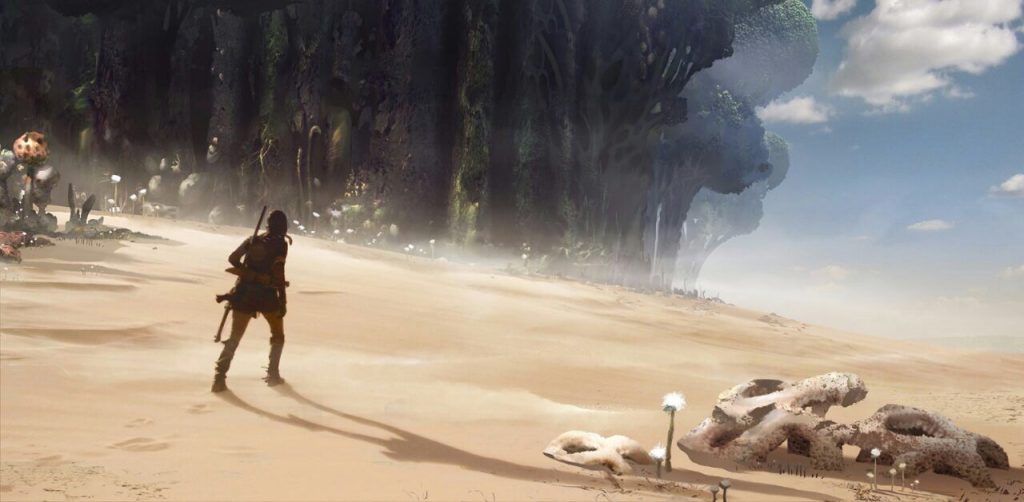 cena Wind Princess no deserto no sul do Brasil