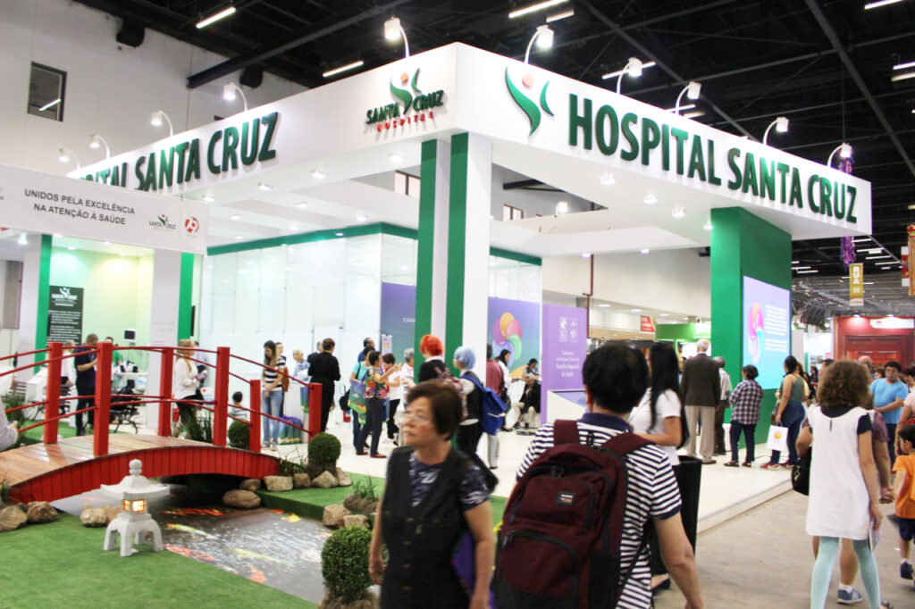 Hospital Santa Cruz no Festival do Japão de 2018