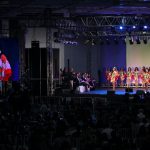 Apresentação de happi no Miss Nikkey Brasil 2019