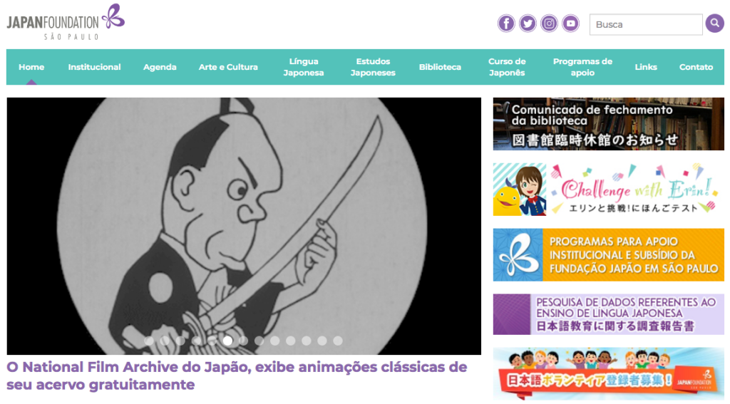 site fundação japão são paulo