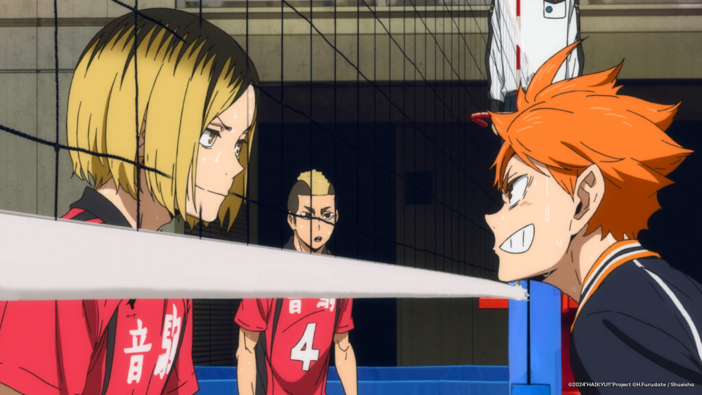 cena do filme HAIKYU!! The Dumpster Battle